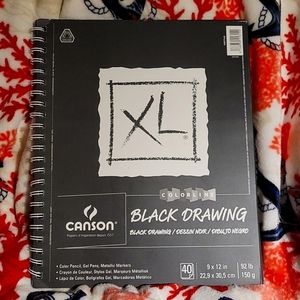 LAST DAY 1/31/25‼️ XL Canson Black Drawing Paper